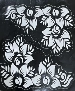 Natural Henna Tattoo Sticker Waterproof Temporary Body Art