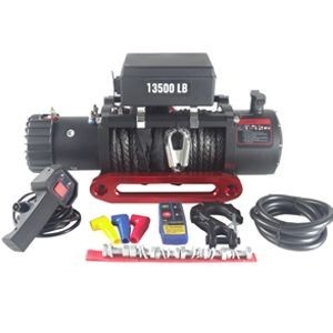 13500lbs 4WD winches 12V DC Synthetic Rope with Wireless