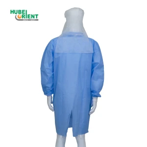 Long Sleeves Different Style Disposable Use Lab Coat