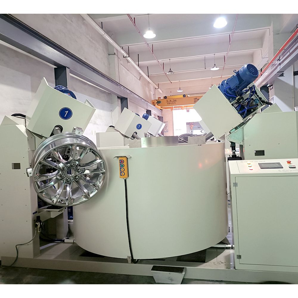 Buy Ceramic Wheel Rim Polishing Machine For Aluminum Wheels