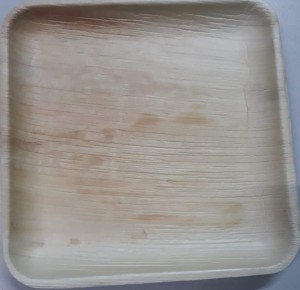 Arecanut leaf plates and spoons