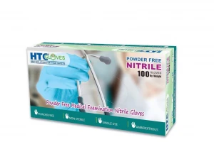Nitrile glove (free powder)