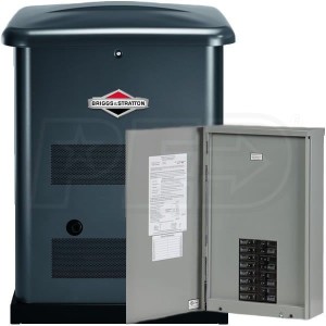 BRIGGS & STRATTON 12KW STANDBY GENERATOR SYSTEM (STEEL) (100A SERVICE DISC. + POWER MGMT.) powertoolsequip