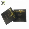 Top quality foil gold logo printed chocolate bars packaging paper boxes