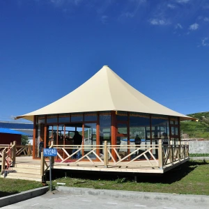 Glass Wall Tent Glamping Lodge Hotel Livable Tent