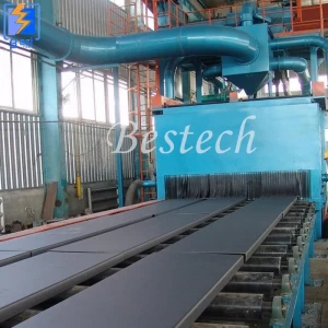 Roller Conveyor Shot Blasting Machine for Steel Plate