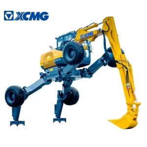 XCMG New Mini ET110 Spider Excavator Mountain Excavators 11ton Walking Wheel Excavator