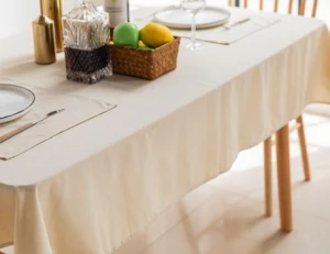 Grey Tablecloth