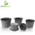 0.75 gallon flower pot 2.8L black nursery plastic flower pot