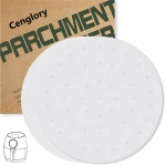 ilicone coated air fryer liners steaming paper for bamboo