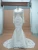Import Luxury Dubai Saudi Arabic Lace Mermaid Wedding Dress Sexy Illusion Long Sleeve Bride Dresses Crystals Beads Wedding Gowns from China