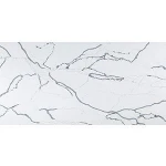 Factory Direct Artificial Custom Polished Calacatta White Quartz Stone Slabs