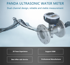 DN80 NB-IOT Bulk Ultrasonic Smart Water Meter With Stainless Steel Material