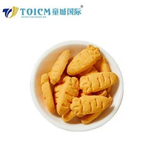 Children Snack Baby Carrot Flavor biscuit with Carrot Shape