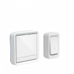 Wireless Doorbell Kits Waterproof No Battery Required for Transmitter Self-Powered Push Button for Home rating at Over 650-Feet Range with Over 58 Chimes 4-Level   Volume