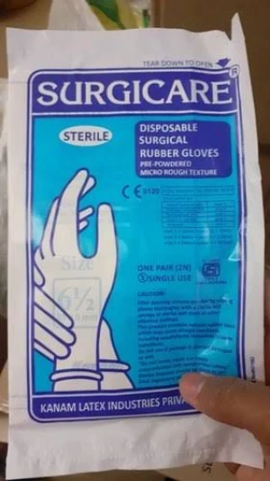 New Latex Examination gloves in boxes