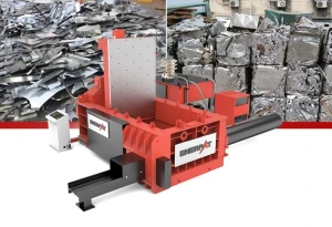 Automatic Scrap Metal Baler (Compactadora de Chatarra) for Metal Recycling