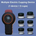 Fitdash Multiple Red Light Electric Cupping Device FC601 FC602