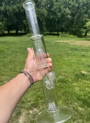 17inch 18.8mm joint clear glass bong