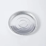 Round Wrinkled Aluminum Foil Food Container RK-35