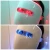 LED Face Mask hot sale in Korea, red and blue light skin care, home/SPA use