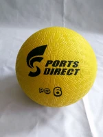 Pvc playground ball Rainbow color children's indoor outdoor racket lawn ball 55cm rainbow playground ball