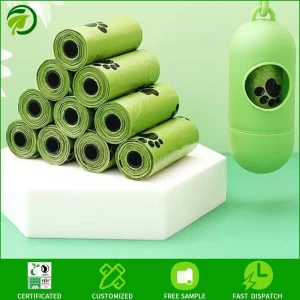 PLA Biodegradable Products Compost with Scented Pet Bags Dog Cross-Border Litter Poop Bags Manufacturers