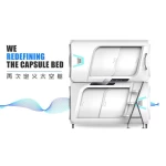 Newest Soundproof Capsule Hotel Unique Sleeping Pod Capsule Luxury Space Capsule Hotel Made From China