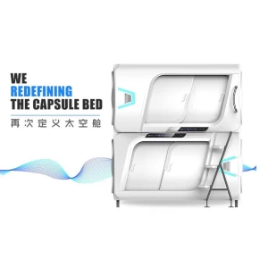 Newest Soundproof Capsule Hotel Unique Sleeping Pod Capsule Luxury Space Capsule Hotel Made From China