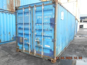 Lowest price used shipping container 20' DV Cargo worthy Dry container in Chennai in Madras