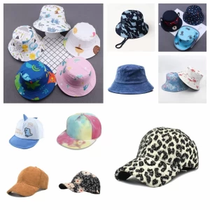 Landfond Accessory fashion bucket hat and caps size from infant to adult