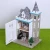 Import 1 24 scale DIY house castle doll house wooden kits miniature furniture from China