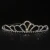 Import 1 inch height crystal bridal tiaras for wedding events party from China