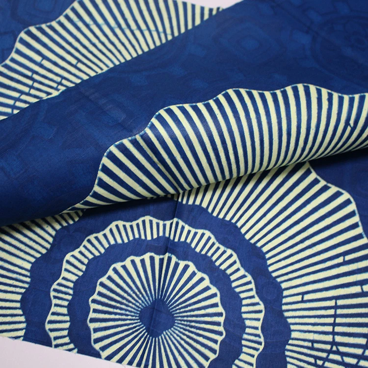 100% cotton ankara wax fabrics for garment of YJ160101