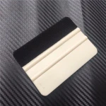 100 pcs/Lot Custom Logo Soft White Felt Scraper Felt Squeegee Vinyl Car Wrap Tools