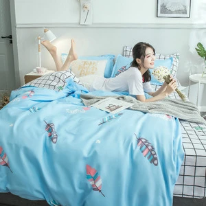 100% Polyester or 100% Cotton Material Printed got certified organic cotton bedding