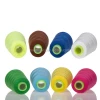 100% spun polyester sewing thread 40/2 40/3 dyed with different color
