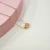 Import 1000S New Arrival Rose Gold Romantic Love Memory Wedding Necklace 18K Real Soild Gold Chain Necklace from China