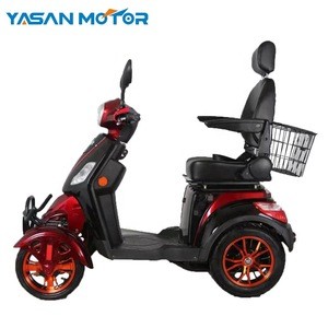 1000W 60V 20Ah Four Wheel Electric Handicapped Scooter 25Km/h For Wholesale