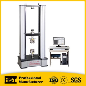100KN automatic data processing universal testing equipment with ce