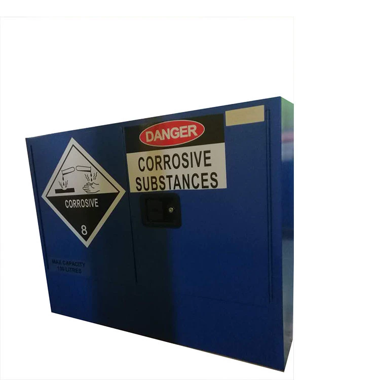 100ltr Flammable Safety Cabinet Corrosive Storage Cabinet For Chemical Australian AS3780 corrosive chemical safety cabinet