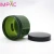 Import 10oz dark green shea butter container with black lid for bath salt from China