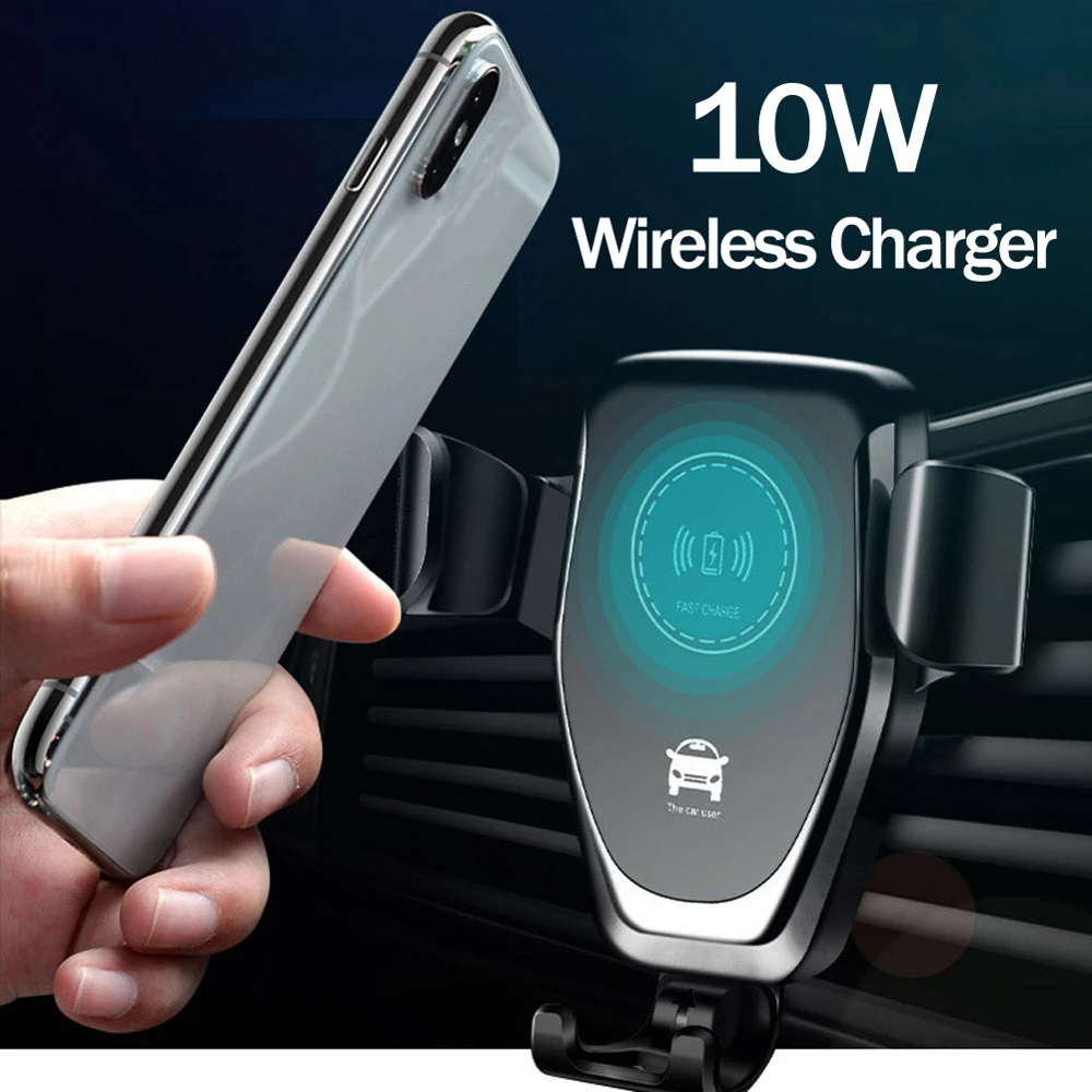 10W Fast Wireless Charging Qi Car Wireless Charger Mobile Phone Chargers