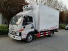 110 Hp Diesel Engine Light Sea Food Truck Refrigerator Freezer 3 Tons Isuzu Refrigerated Truck