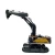 Import 1:14 huina 592 RC Car Remote Control Toy Excavator Metal Bucket Construction Vehicles Truck from China