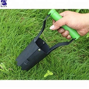 1.1pcs/set lifter dig planting tool with Sowing punch Tools Planting hole punch transplant seedlings device garden digging tools