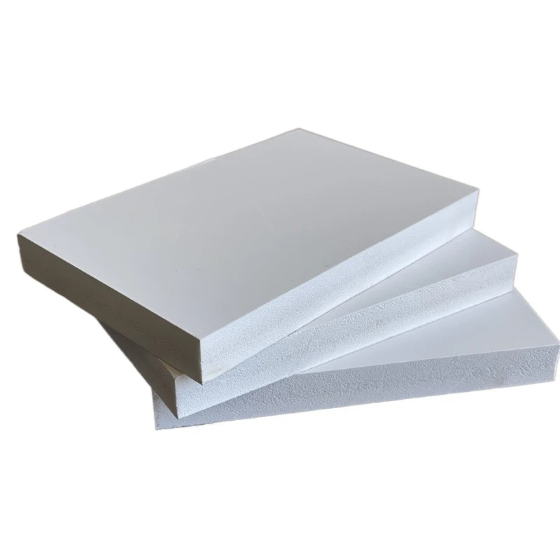 1220x2440 high density white plastic flexible formwork pvc foam sheet