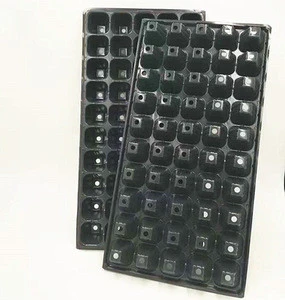128 cells PS ,PVC plastic seed and seeding nursery starting agriculture tray