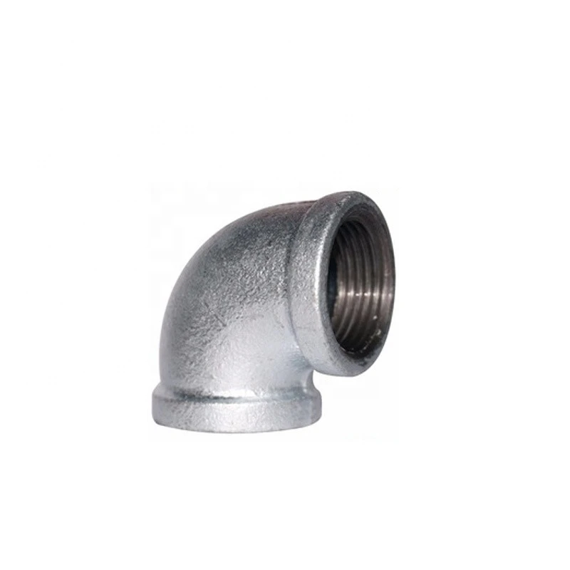 1/2&quot; BSPT 90 Degree elbow galvanized malleable iron pipe fitting Class 150 gi pipe fittings