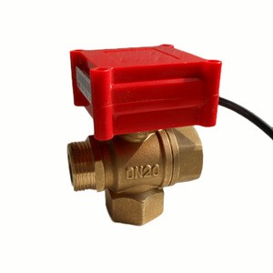 1/2&quot; stainless 12v plastic 2 3 way mini flow control motor drive ball valve  for irrigation with actuator